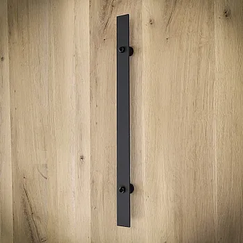 Īpaši garš elegants tērauda velkams durvju rokturis, augstums 60 cm vai 100 cm, svars 1,34 vai 2,10 kg, komplektā 2 gab.