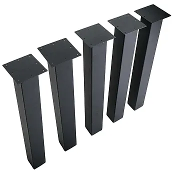 Metal table legs Classic, made of steel, height 71 cm, set of 5 pcs.