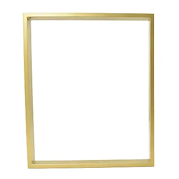 Gold color steel table legs (set of 2), size 72x40 cm – durable, modern rectangular design for DIY desks &amp;amp; dining tables