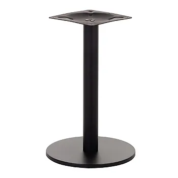 Metāla centrālā galda kāja, melna, Ø40 cm, augstums 71,5 cm