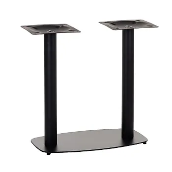 Metalinis stalo pagrindas-dvigubos kolonos, aukštis 73 cm, stalo pagrindas 70x40 cm