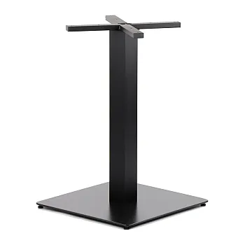 Centrālā metāla galda kāja no tērauda, augstums 73 cm, pamatnes izmēri 50x50 cm, svars 17,5 kg