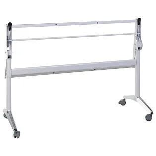 Vertikaliai pakreipiamas stalo rėmas iš plieno su sulankstymo mechanizmu, aukštis 72 cm, ilgis 135 cm, plotis 58 cm
