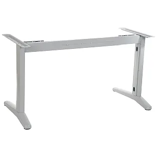 Reguliuojamo pločio metalinis stalo rėmas pagamintas iš plieno, aukštis 72,5 cm, plotis 119-159 cm