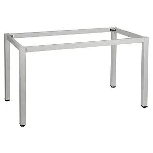 Metallist laua raam neljakandiliste jalgadega, suurus 136x76 cm, kõrgus 72,5 cm, erinevad raami värvid