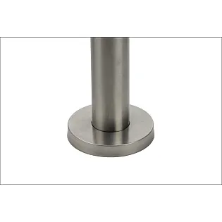Metalinė centrinė stalo koja iš plieno, montuojama ant grindų, aukštis 106 cm, pagrindo skersmuo 17,5 cm
