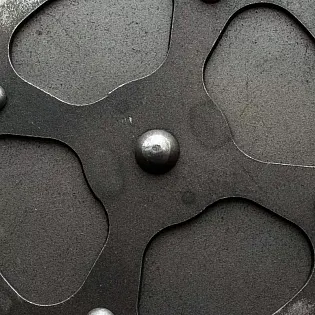 Metāla mēbeļu ritenīši ar diametru 7.5 cm, 12 cm vai 20 cm, komplektā 2 gab.