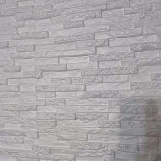 3D putupolistirola dekoratīvie sienas paneļi ar akmens efektu 60x60 cm, komplektā 12 gab 4,32 m2