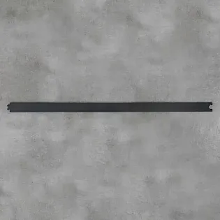 Additional rail set for extending the sliding door system by 2 x 50 cm