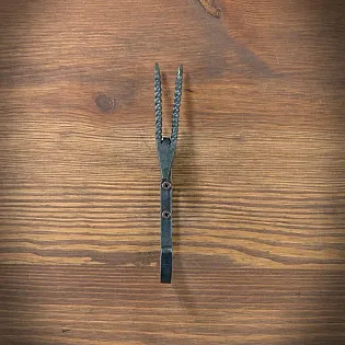 Riidepuu, sepistatud metall, gazella stiilis, kõrgus 15 cm, komplekt 5 tükist