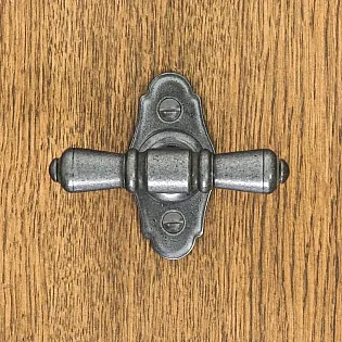 Aknakäepide terashall, pikkus 8,5 cm, komplektis 4 tk