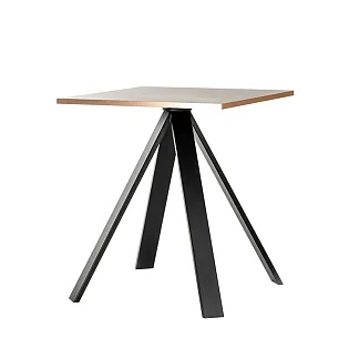 Industrial welded table base, height 72 cm, rigid steel frame for large tabletops up to 140 cm