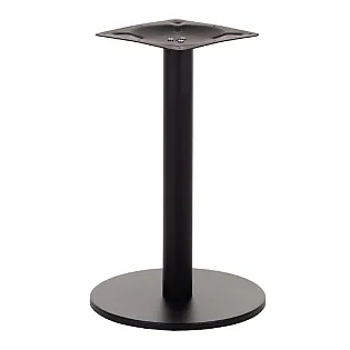 Metalinė centrinė stalo koja, juoda, Ø40 cm, aukštis 71,5 cm
