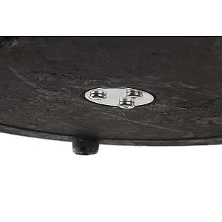 Metāla centrālā galda kāja, melna, Ø40 cm, augstums 71,5 cm