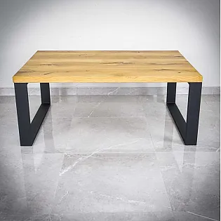 Madala kõrgusega, suure koormusega terasest ristkülikukujuline lauajalg, kõrgus 45 cm, laius 80 cm, komplektis 2 tk.