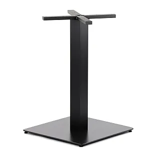 Centrālā metāla galda kāja no tērauda, augstums 73 cm, pamatnes izmēri 50x50 cm, svars 17,5 kg