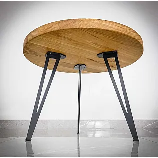 Modern pin-shape steel furniture legs for dinning or coffee table, height 17cm 40cm 71cm, 4 pcs set