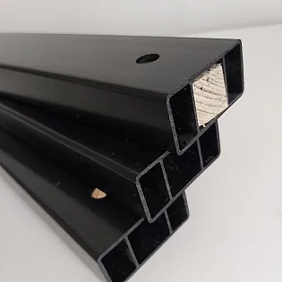 Metallic cemetery bench with PVC boards and large, lockable storage box, black color