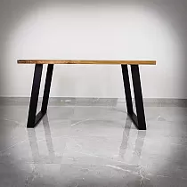Metalinės stalo kojos kvadrato formos, 75x72cm 2 vnt
