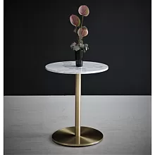 Centrālā galda pamatne, centrālā galda kāja no misiņa, pamatne 41cm, augstums 72cm