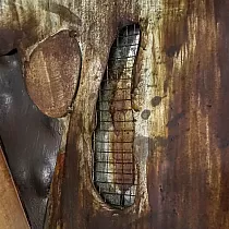 3D metallimaal Sebra 65x130cm