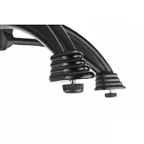 Big size cast iron table base with 4 feet, black color, height 72 cm, suitable for tabletops 100x100 cm, weight 21.5 kg
