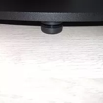 Augstas klases tērauda galda pamatne lielām virsmām līdz 140x80 cm, ar divām apaļām kājām, pieejamais augstums 60 cm, 72 cm, 106 cm