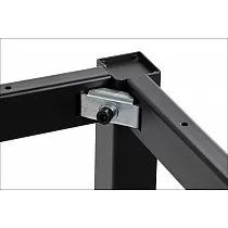 Table frame with square legs, size 116x76 cm, height 72.5 cm, various frame colors
