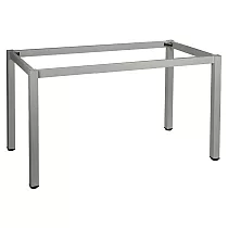 Metāla galda rāmis ar kvadrātveida kājām, izmērs 196x76 cm, augstums 72,5 cm, pelēkā vai baltā krāsā