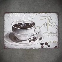 Decorative wall plaque, COFFEE PREMIUM, 30x20 cm