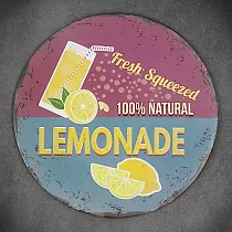 Dekoratiivne seinatahvel, LIMONAAD, 30 cm