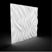 Dekoratiivsed seinapaneelid polüstüreenist Soojus, 60x60cm, valge värv, värvitav, komplektis 12 tk