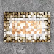 3D kunstiteosed, mosaiiktoonide mängud, 75x116 cm