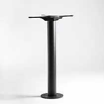 Bāra galda pamatne, augstums 106 cm, pamatnes diametrs 20,5 cm, pieskrūvējama pie grīdas