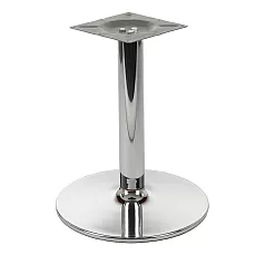 Kroomitud laua keskosa jalg läbimõõt 46 cm, kõrgus 57,5 cm