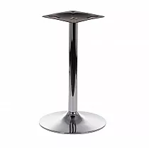 Kroomitud lauapõhi, läbimõõt 45 cm, kõrgus 71,5 cm