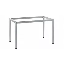 Galda rāmis ar apaļām kājām, augstums 72,5 cm, galda rāmja virsmas izmērs 176x76 cm, pieejamas krāsas - alumīnijs, balta, melna, grafīts