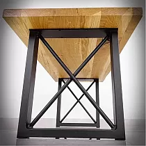 Table leg KVADRO-X, dimensions 40x45 cm, 2 pcs. in set