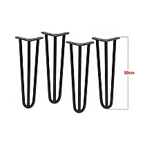 Four pcs. decorative metal legs Ø10/Ø12  bar, height 30 cm