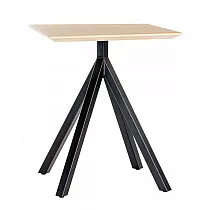 Metal table base made for large surfaces, height 72 cm, designed for table surfaces up to 100 cm in diameter