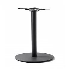 Metal table leg for large table surfaces up to 120 cm, available height 60, 72 or 106 cm