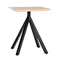 Metalna stolna baza za velike površine, visina 72 cm, predviđena za stolne površine do 100 cm u promjeru